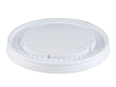 LFRFH32 WHITE VENTED LID FITS 16OZ SQUAT 24&32OZ FOOD CONTAINERS1